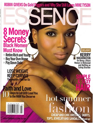 Kerry Washington Essence Cover July 2007