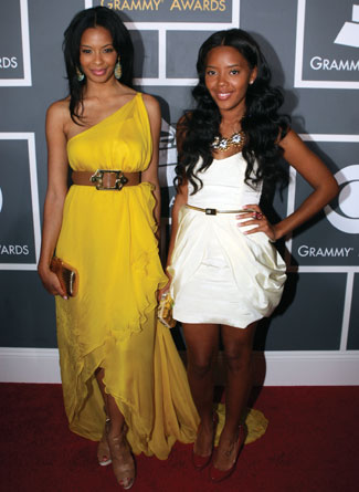 Vanessa and Angela Simmons