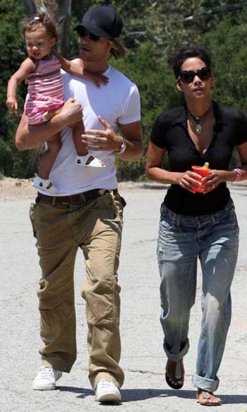 Halle Berry Family Fair