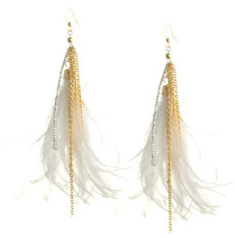 arden-b-feather-and-chain-linear-earrings1