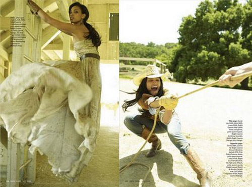 Ariel Meredith Marie Claire July 2009