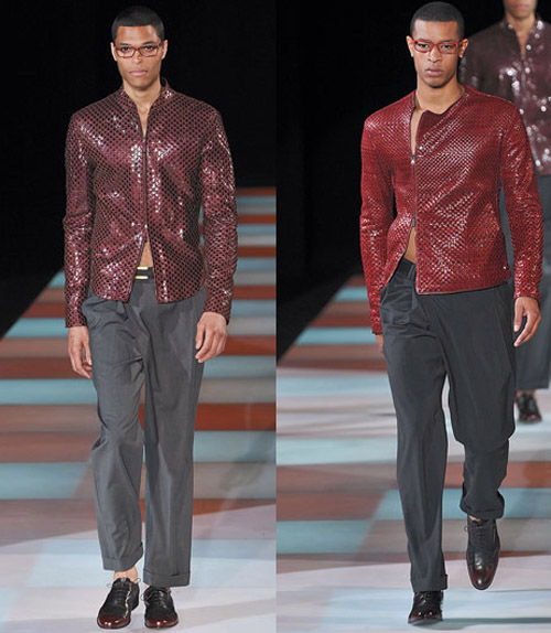 Emporio Armani Spring 2010 Menswear