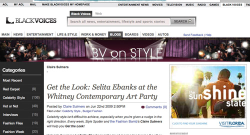 Fashion Bomb AOL Black Voices