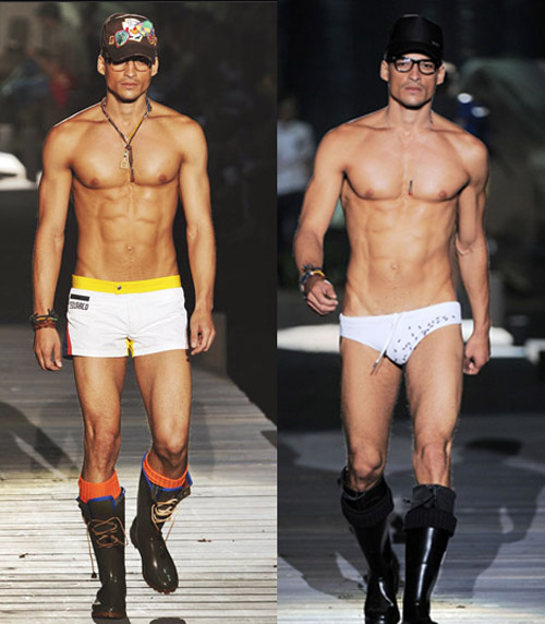 Jean Carlos DSquared Menswear Spring 2010