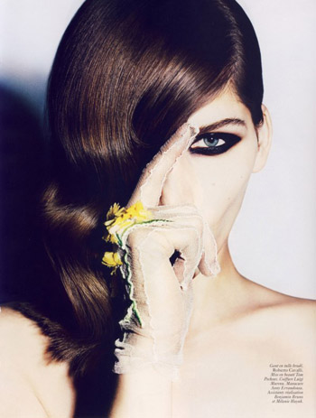 Laetitia Casta by Mario Testino