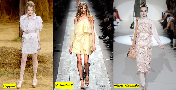 Chanel Marc Jacobs Valentino Romantic Ruffles