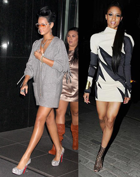 Ciara Rihanna Sweater Dress