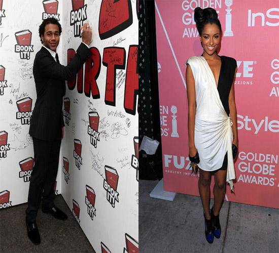 Corbin Bleu and Katerina Graham