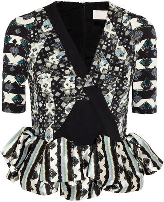 Peter-Pilotto-Printed-Cutout-Top