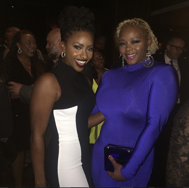 claire sulmers teyonah parris ebony power 100 gala