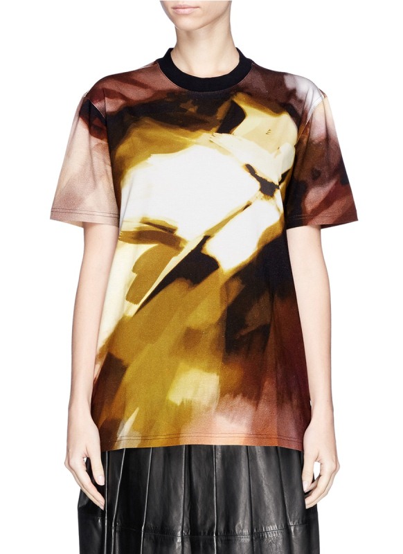 givenchy-paint-print-shirt