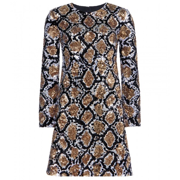 saint-laurent-sequin-embellished-silk-dress