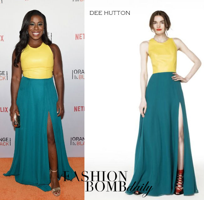 Uzo+Aduba+Orangecon+Fan+Event-dee-hutton-dress-3