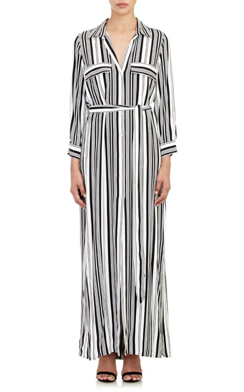 lagence-crepe-maxi-shirtdress