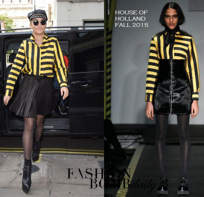 rita-ora-arrives-at-kiss-fm-studios-in-london-06-12-2015-house-of-holland-shirt-celine-skirt-vera-wang-booties-3