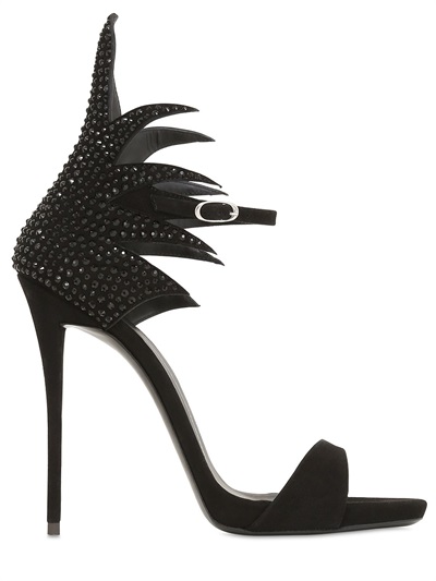 2 Jada Pinkett Smith's Magic Mike XXL London Premiere Balmain Strapless Beaded Mini Dress and Giuseppe Zanotti Coline Sandals