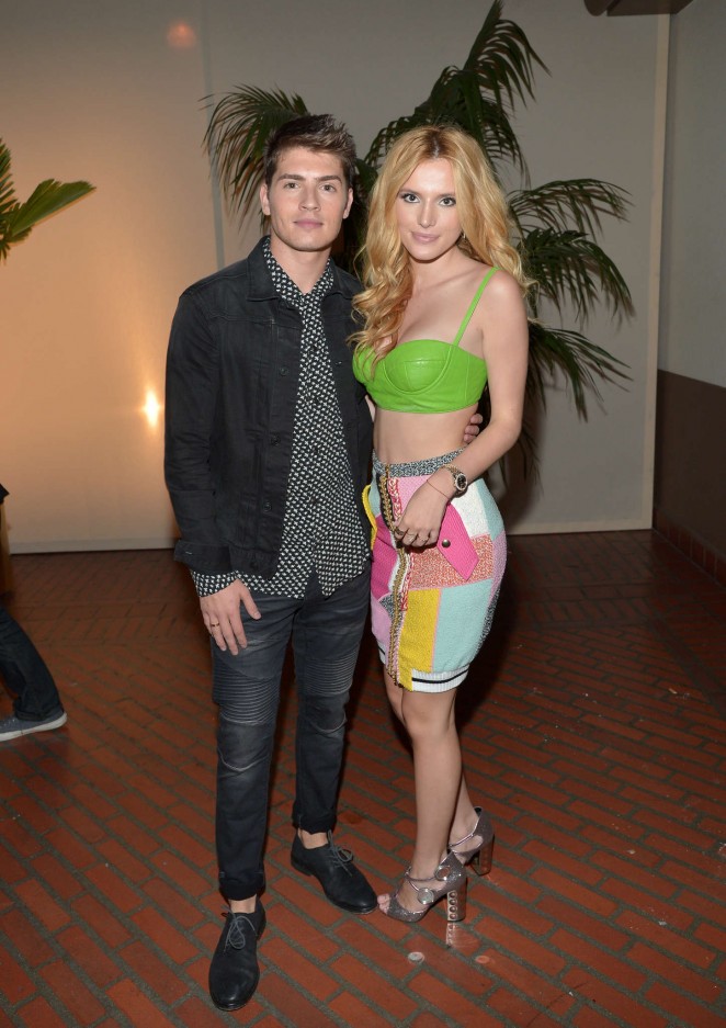 Bella-Thorne--Jeremy-Scott-and-Adidas-Originals-VMAs-After-Party-moschino