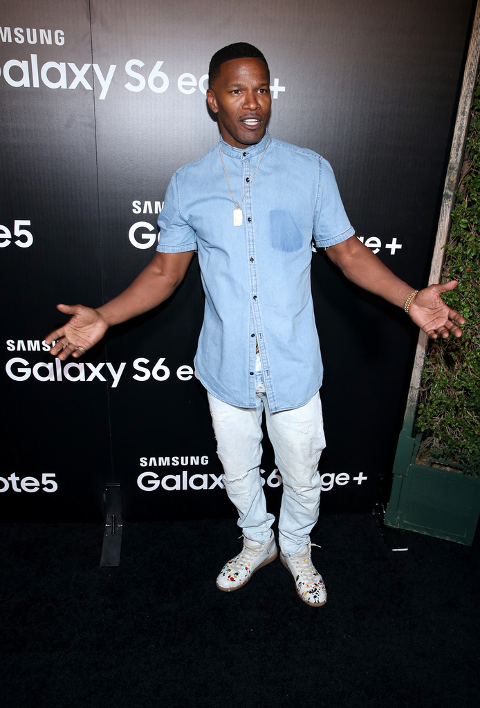 Samsung+Celebrates+New+Galaxy+S6+edge+Galaxy-jamie-foxx