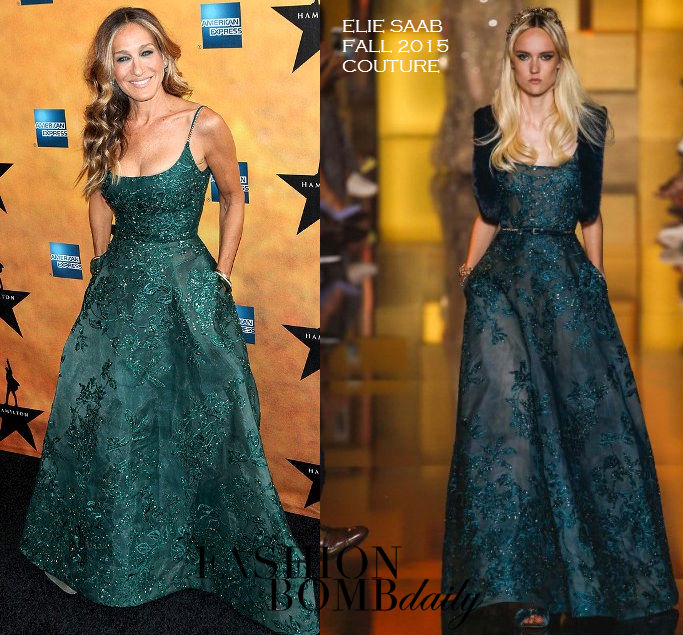Sarah+Jessica+Parker+Hamilton+Broadway+Opening-elie-saab-couture-3