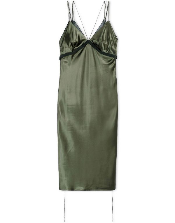 alexander-wang-green-satin-slip-dress