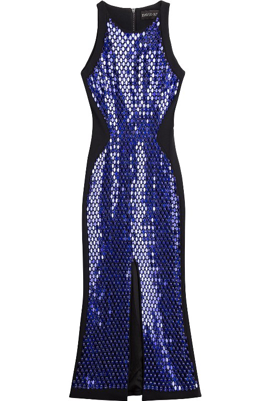 david-koma-sequin-embellished-gown