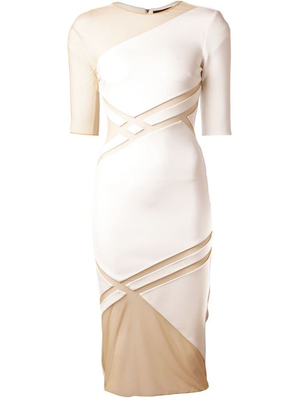 david-koma-sheer-cross-stripes-dress