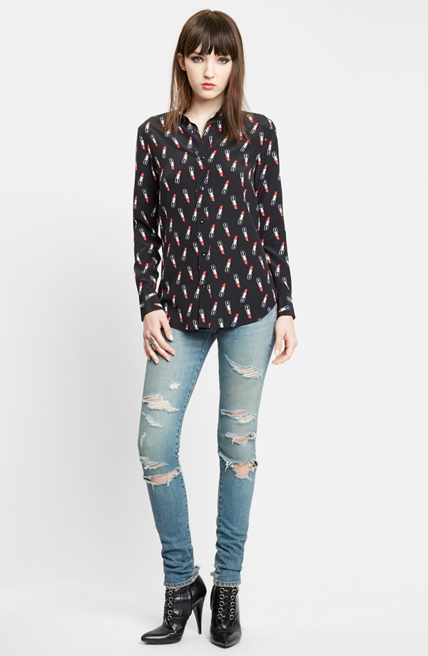 saint-laurent-lipstick-print-blouse