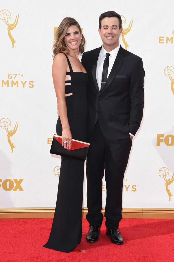 67th+Annual+Primetime+Emmy+Awards+Arrivals-carson-daly-siri-pinter
