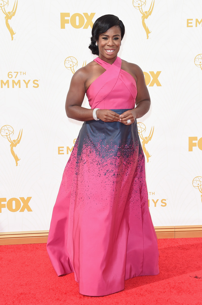 67th+Annual+Primetime+Emmy+Awards+Arrivals-uzo-aduba-jonathan-cohen