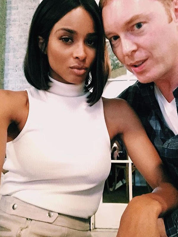 Ciara-instagram-nyfw-topshop-high-funnel-neck-top-tab-zip-front-detail-suede-skirt-giuseppe-zanotti-laceup-flats