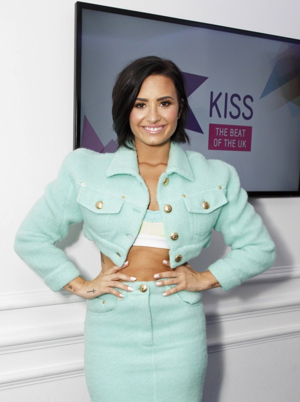 Demi+Lovato+Demi+Lovato+Visits+Kiss+FM-moschino-christina-louboutin-1