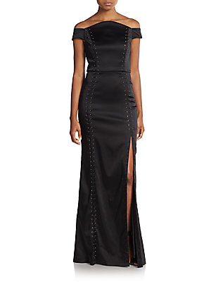 abs-by-allen-schwartz-off-the-shoulder-slit-gown