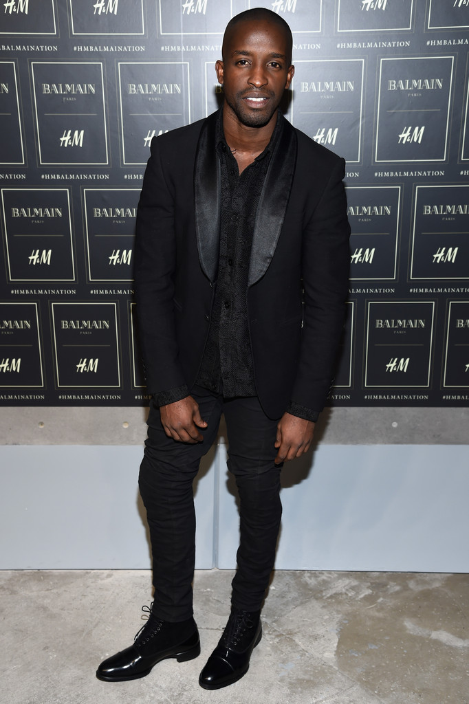 BALMAIN+X+H+Collection+Launch+Arrivals-elijah-kelly