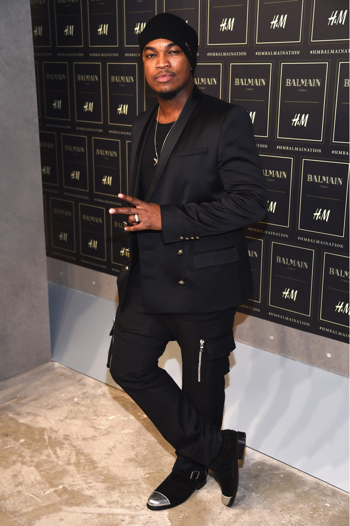 BALMAIN+X+H+Collection+Launch+Arrivals-neyo