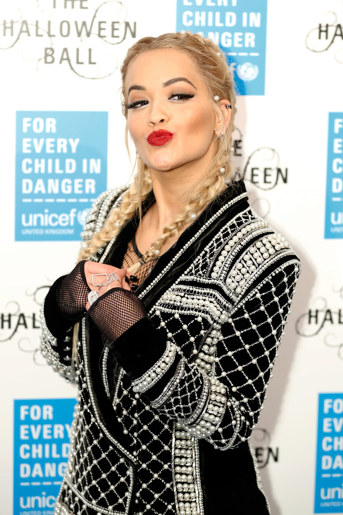 Rita+Ora+UNICEF+Halloween+Ball+Arrivals-balmain-for-hm