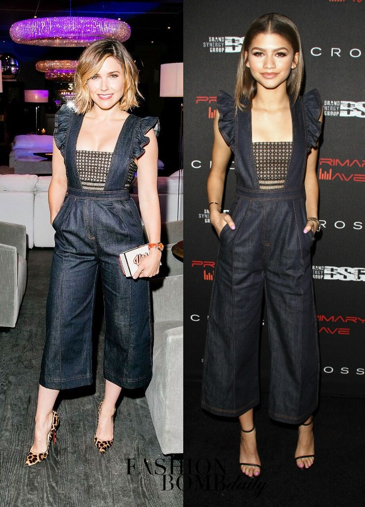 who-wore-it-better-sophia-bush-zendaya-coleman-self-portrait