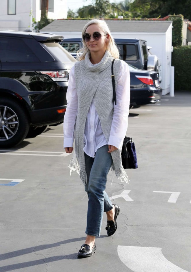 Cara-Santana--Leaving-Fred-Segal