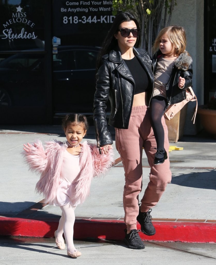 Kourtney+Kardashian+Kourtney+Kardashian+Takes-yeezy-adidas-originals-balenciaga-2