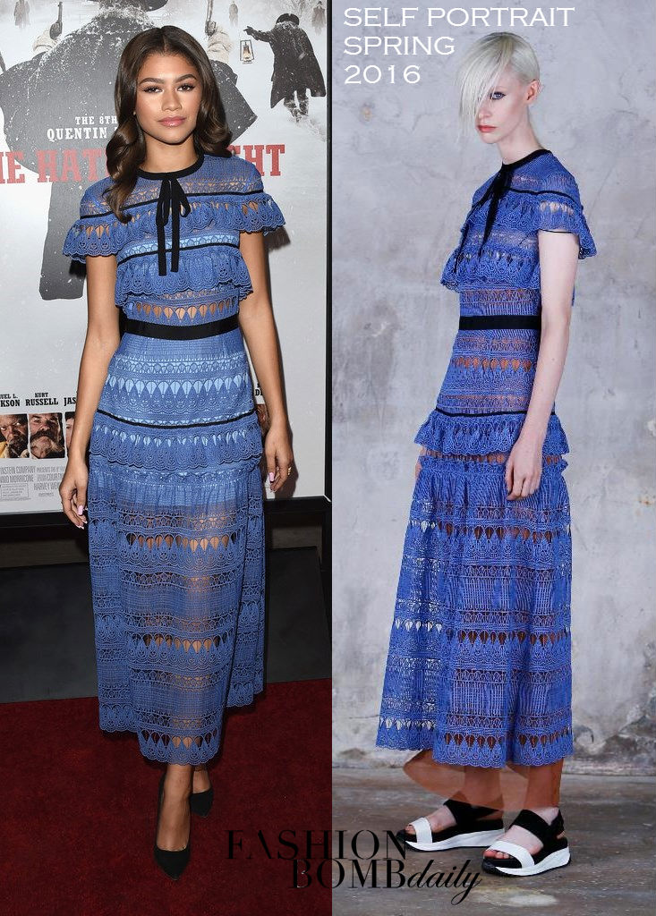 Zendaya+Coleman+Premiere+Weinstein+Company-hateful-eight-hollywood-premiere-self-portrait-3