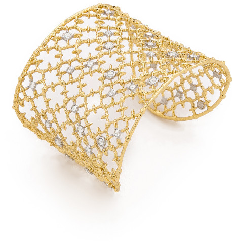 alexis-bittar-gold-crystal-cuff-bracelet-gold