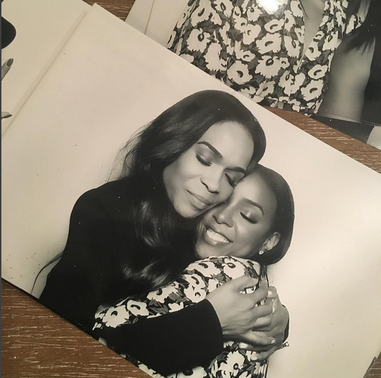4  kelly rowland beyonce michelle williams Kelly Rowland birthday party polaroid