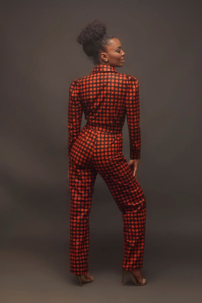 Bomb-Product-of-the-Day-House-of-uBuhle-Lwazi-Polka-Dot-Fitted-Jumpsuit-2