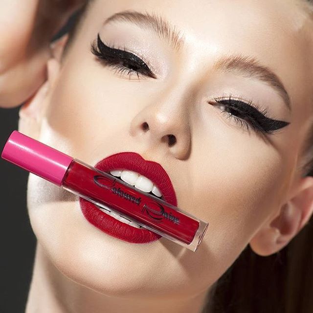 Coloured Rain Matte Lip Gloss in Cherry Blossom BeautyLifeFun