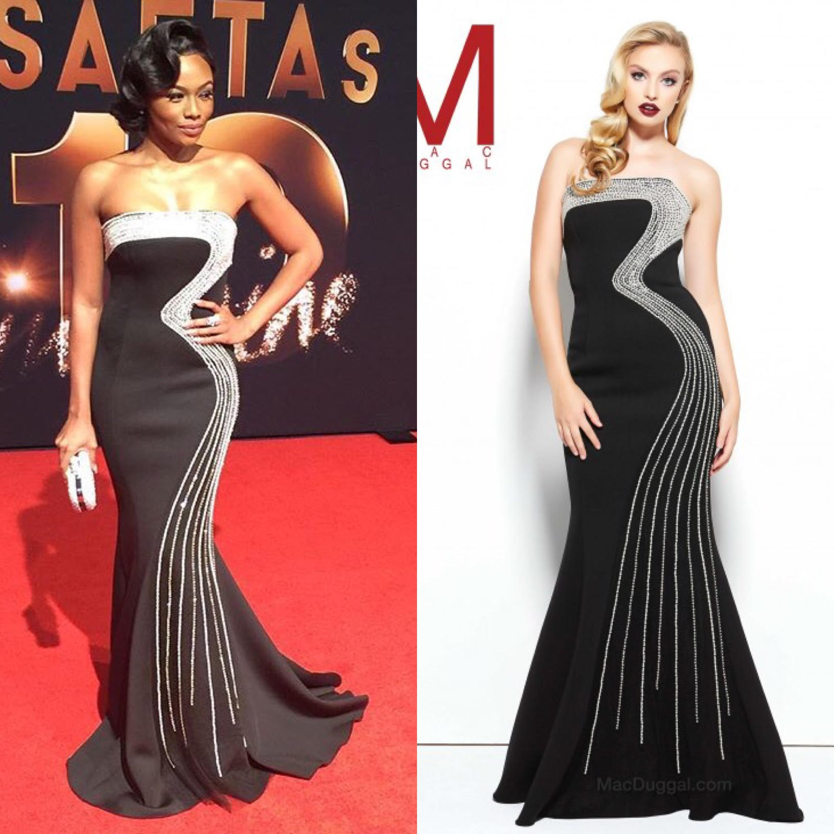 Hot-or-Hmm-Bonang-Mathebas-South-African-Film-and-Television-Awards-Black-Mac-Duggal-Gown-2