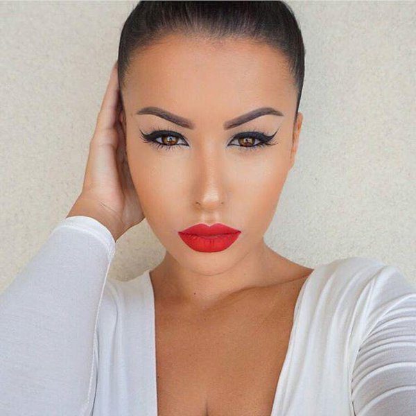 amrezy Coloured Rain Matte Lip Gloss in Cherry Blossom
