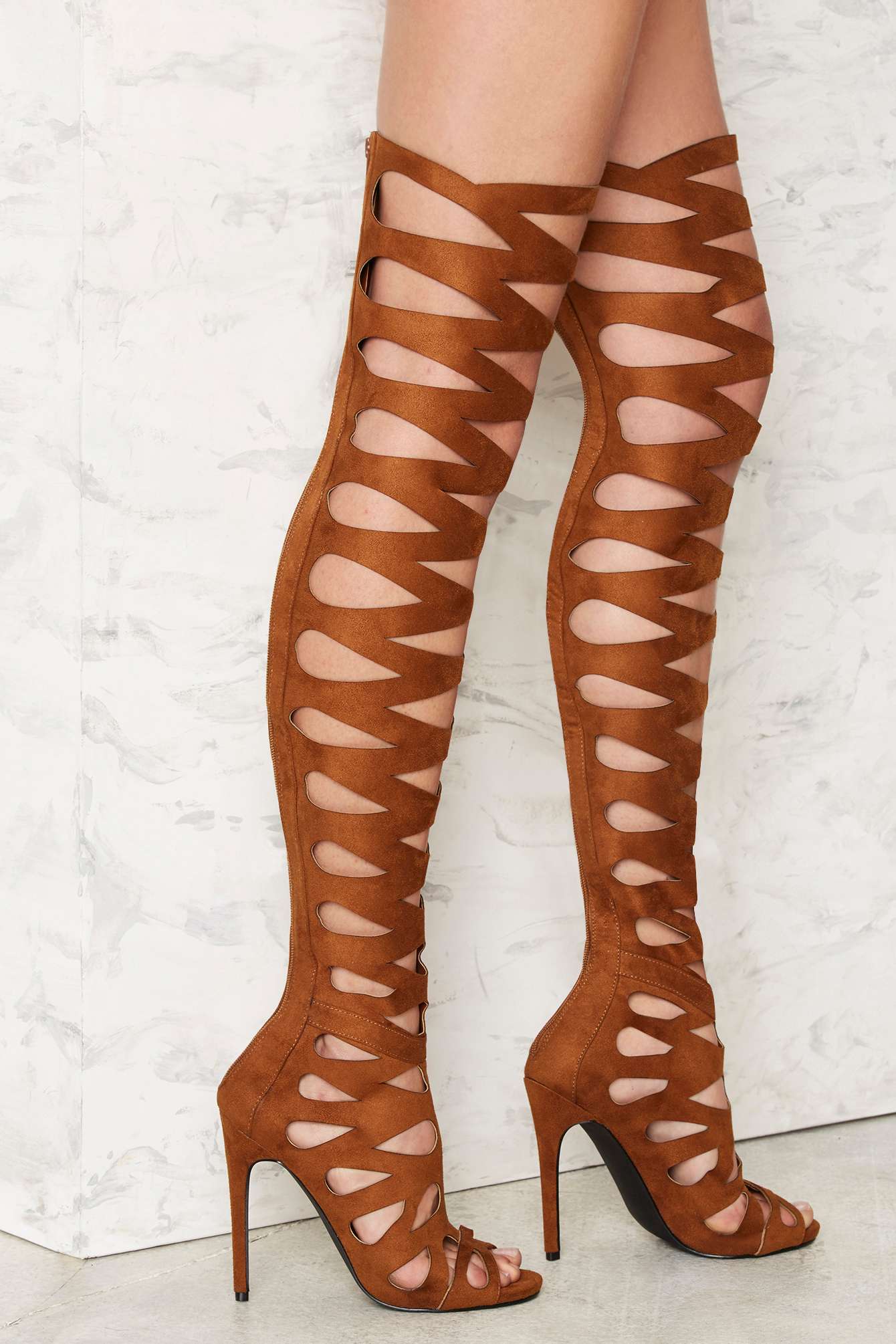 Bomb-Product-of-the-day-Privileged-One-Hit-Over-the-Knee-Stiletto-Heel-brown