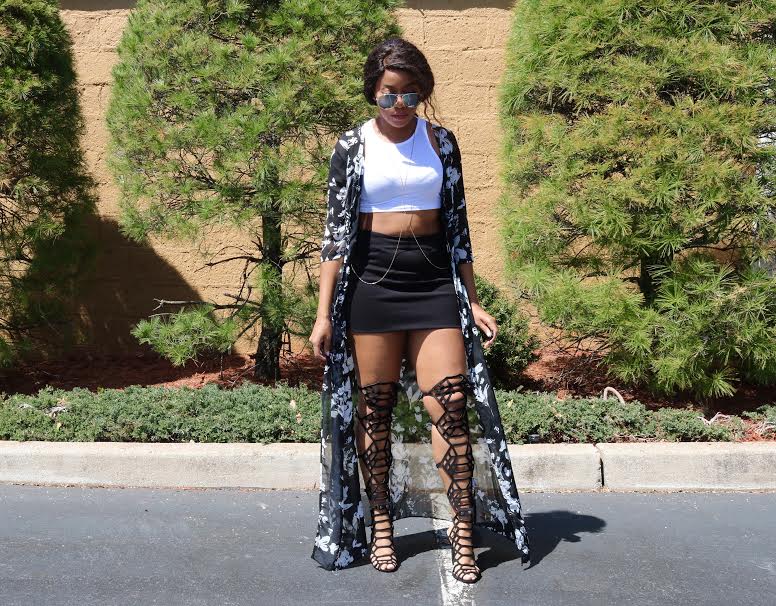 How-do-you-wear-it-Festival-Edition-Elizabeth-Rhonda-White-Crop-Top-Black-Skirt-Gladiator-Sandals-Coachella-inspired