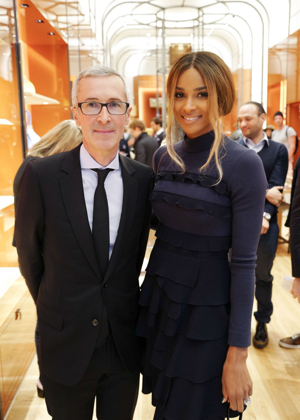 Mandatory Credit: Photo by David X Prutting/BFA/REX/Shutterstock (5673526bc) Guillaume Davin, Ciara Moynat and Daniel Arsham Boutique Cocktail Party, New York, America - 03 May 2016