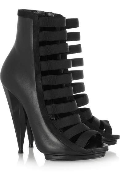 Gucci Elasticated Leather Booties