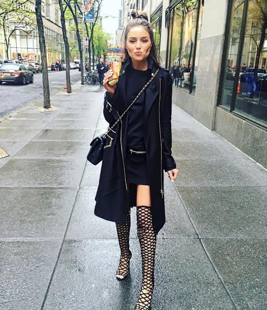 Olivia-culpo-schutz-over-the-knee-sandals-karlyanna